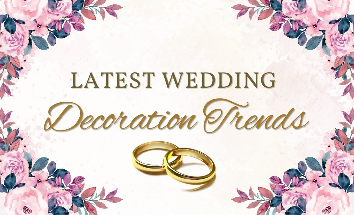Latest Wedding Decor Trends in Dubai, UAE