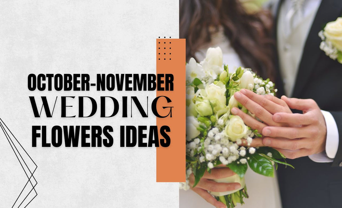 October-November wedding flowers ideas in Dubai