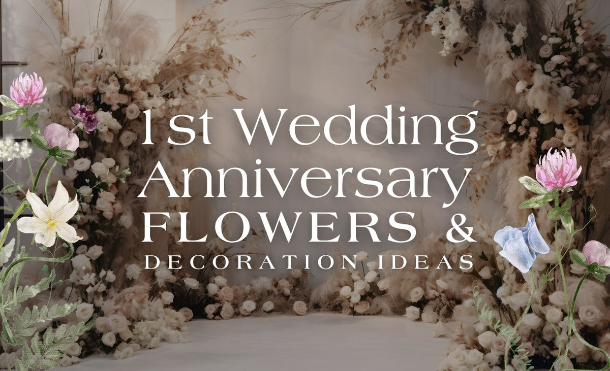 1st Wedding Anniversary Flowers Decoration Ideas Dubai, UAE