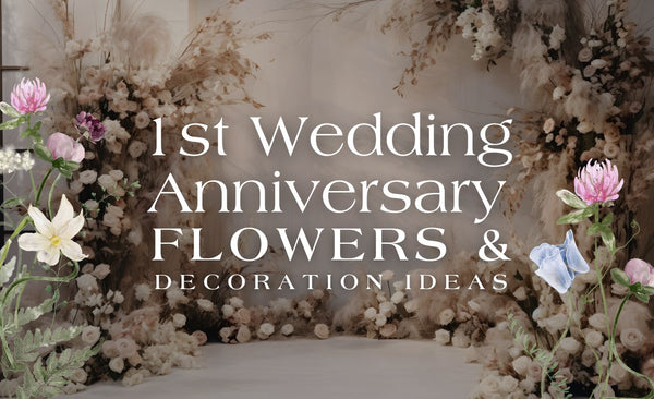1st Wedding Anniversary Flowers Decoration Ideas Dubai, UAE