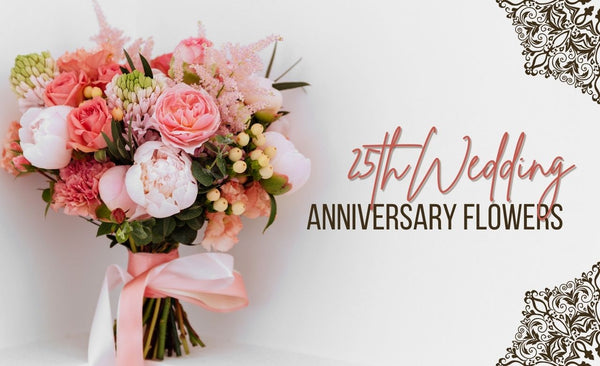 25th Wedding Anniversary Flowers to Celebrate in Dubai, UAE