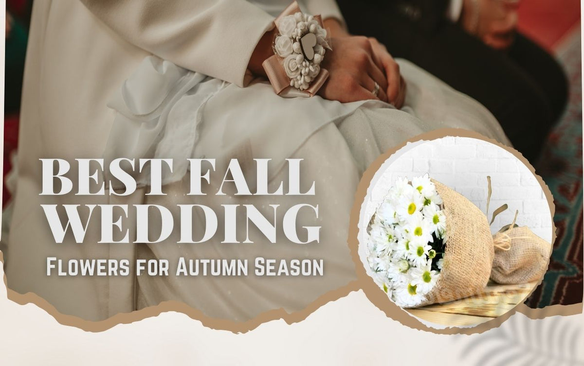 Best Fall Wedding Flowers for Autumn Season in Dubai