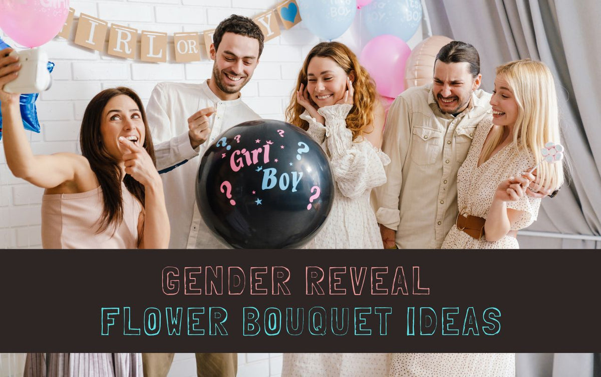 Gender Reveal Flower Bouquet Ideas (Dubai, UAE)