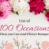 List of Occasions When you Can send Flower Bouquets in Dubai, UAE