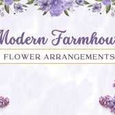 Luxury Modern Farmhouse Flower Arrangements (Dubai, UAE)