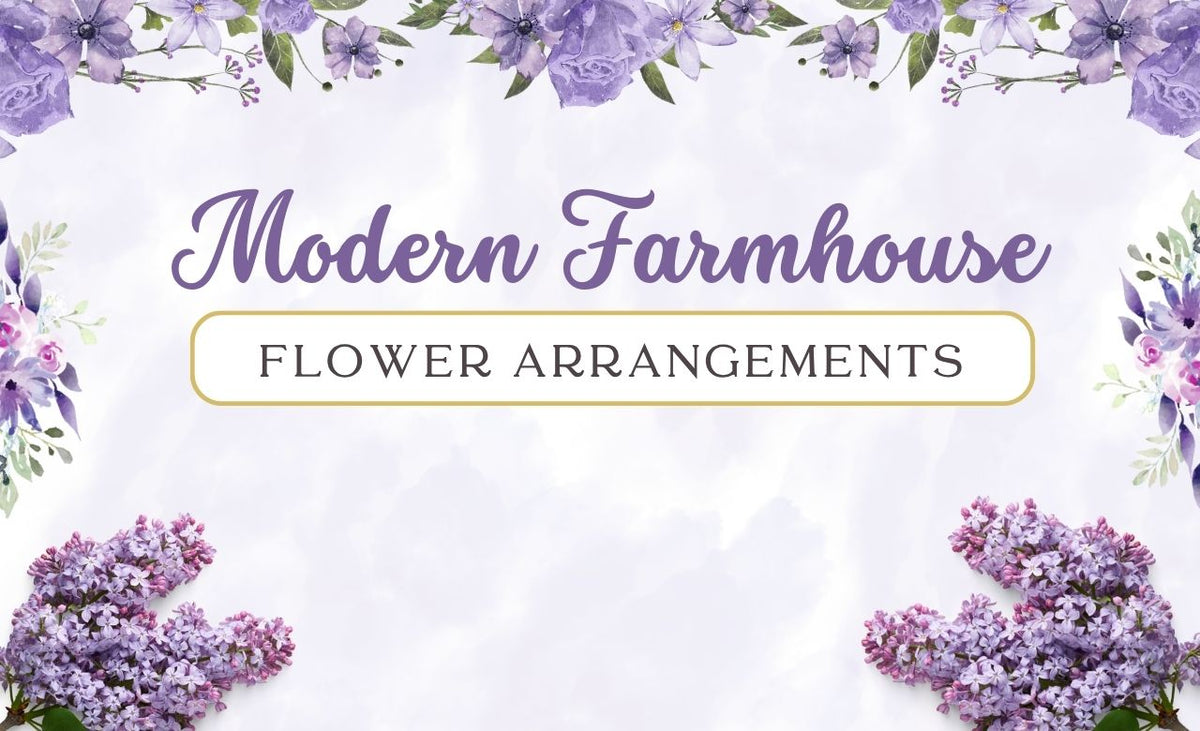 Luxury Modern Farmhouse Flower Arrangements (Dubai, UAE)