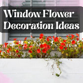 Window Flower Decoration ideas in Dubai