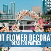 Yacht Flower Decoration Ideas for Dubai Parties, UAE