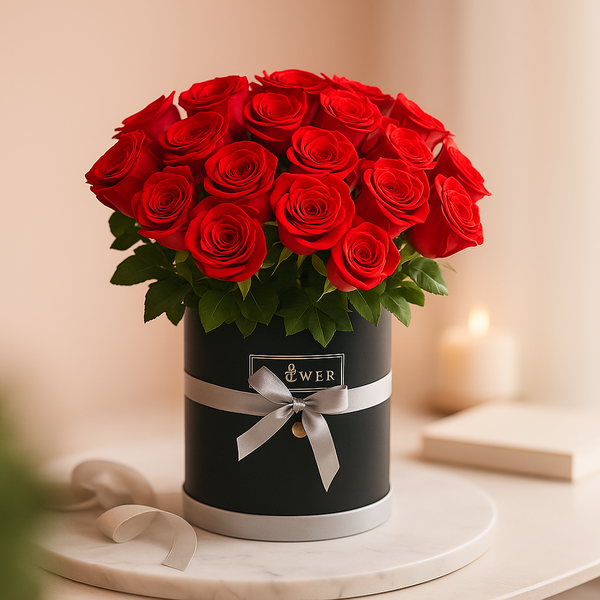 Grand Love Red Roses Fresh Flower Arrangements