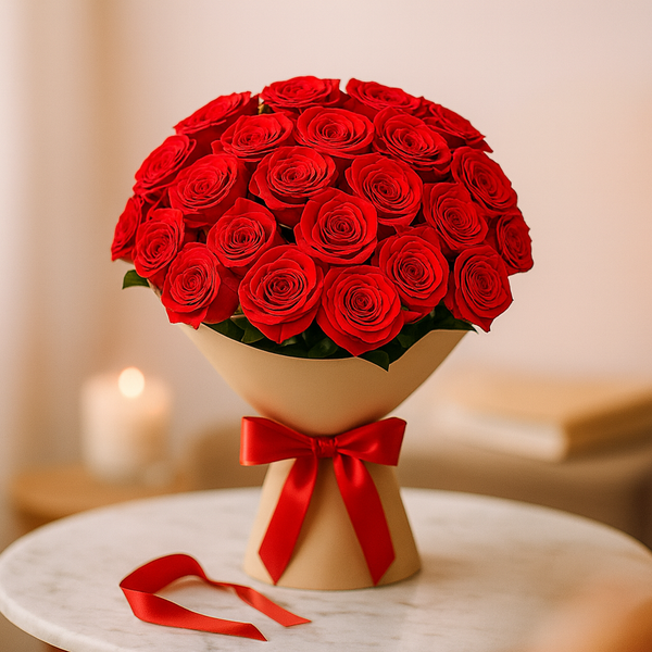 Thoughts Of You - 18 Red Roses