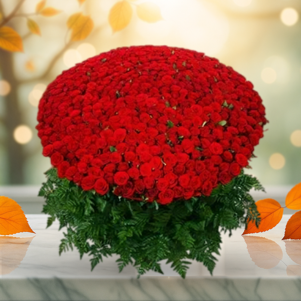 500 Red Roses - GRAND LOVE