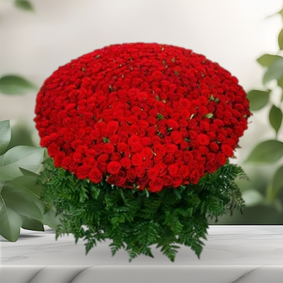 500 Red Roses - GRAND LOVE