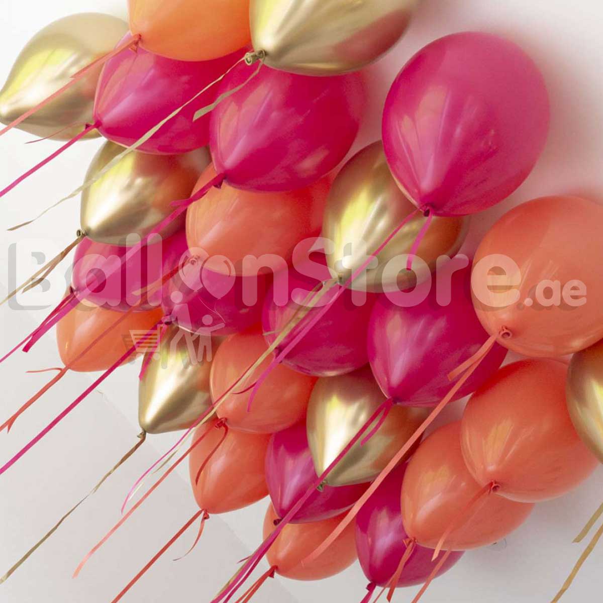 Flamingo Party Helium Balloons - 25count