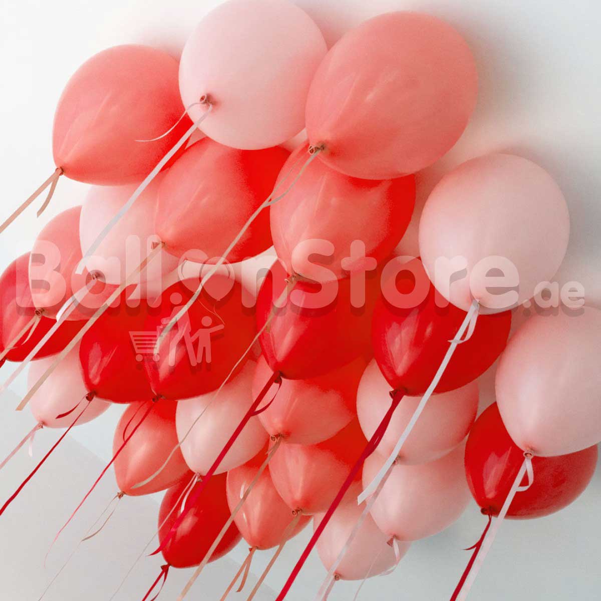 Love & Romance Colors Helium Balloons - 25count
