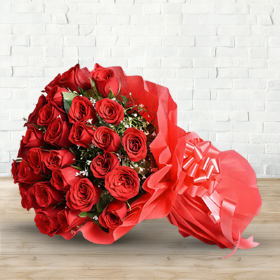 Love Me Like Me Red Roses Fresh Flower Hand Bouquet