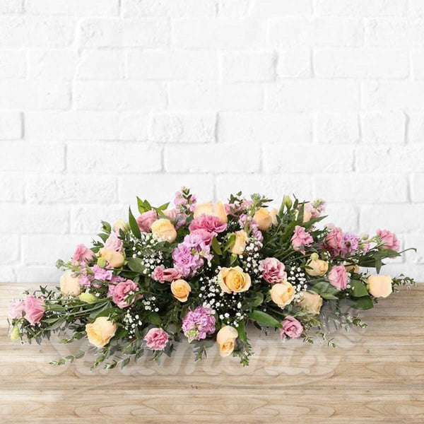 Mixed Flowers Conference Room / Long Table Fresh Flower Arrangement