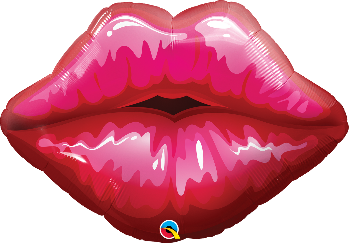 Lips Big Red Kissy SuperShape Foil Balloons