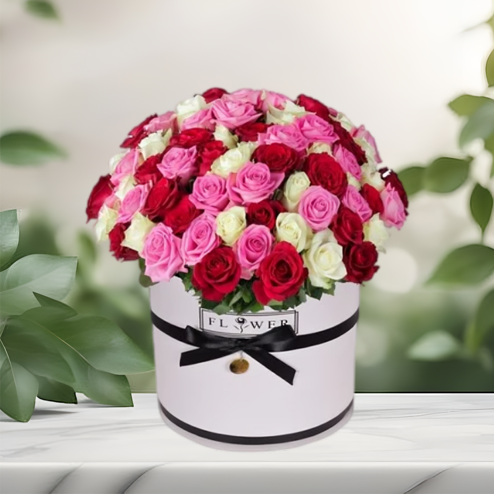Symbol of Love -  Mixed Roses