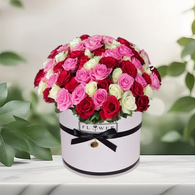 Symbol of Love -  Mixed Roses