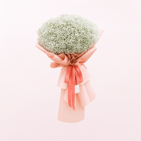 Classic White Gypsophila Hand Bouquet
