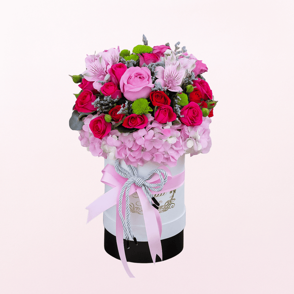 Mixed Pink Fresh Flower Arrangement