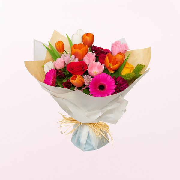 Colourful Hand Tied Bouquet