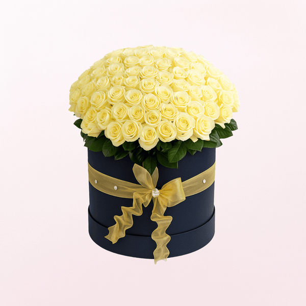 50 White Rose Box