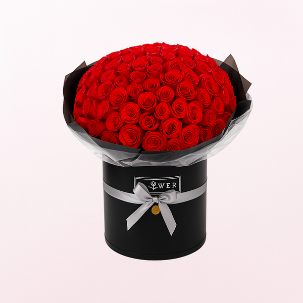 Great Love Red Roses Fresh Flower Arrangements