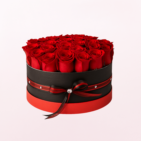 21 Red Rose Gift box