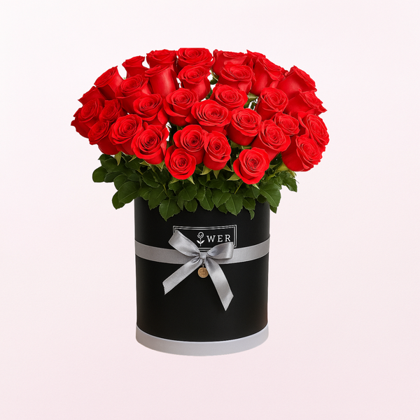 Grand Love Red Roses Fresh Flower Arrangements