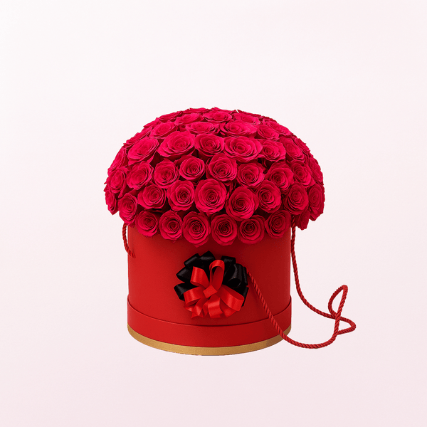 Romantic 50 Red Roses