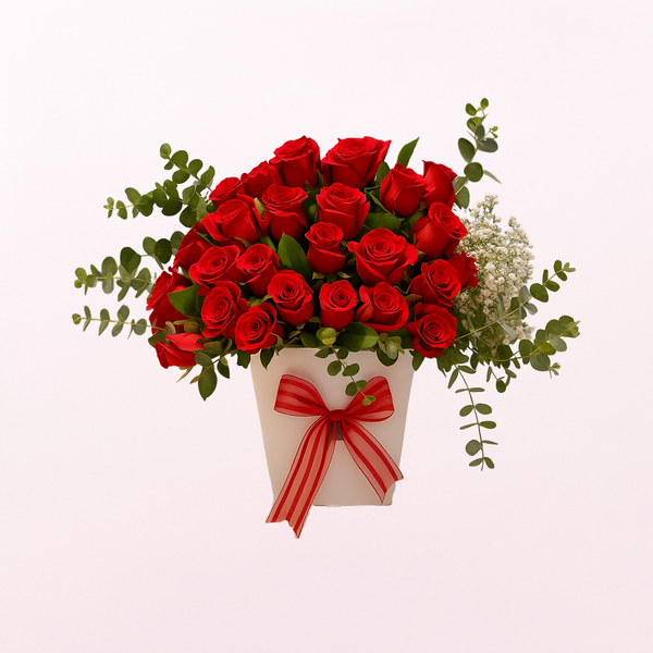 29 Red Roses Box