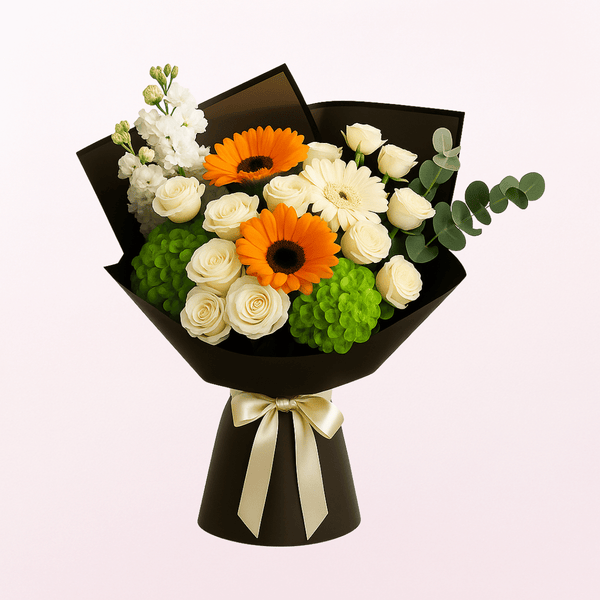 Happy Thoughts Fresh Flower Hand Bouquet