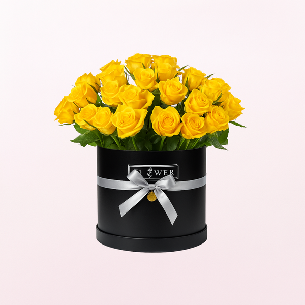 24 Yellow Roses