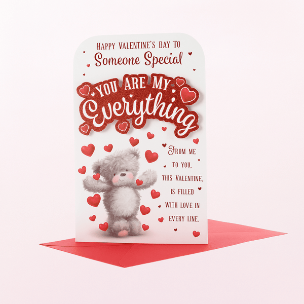 Specially For You  on Valentine's Day Card