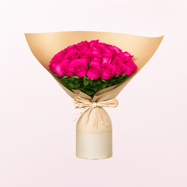 50 Pink Roses Bouquet