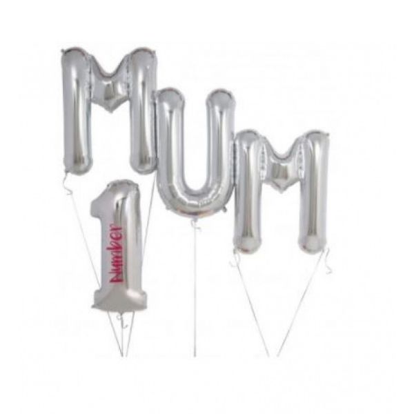 Number One Mom Super Jumbo Balloons