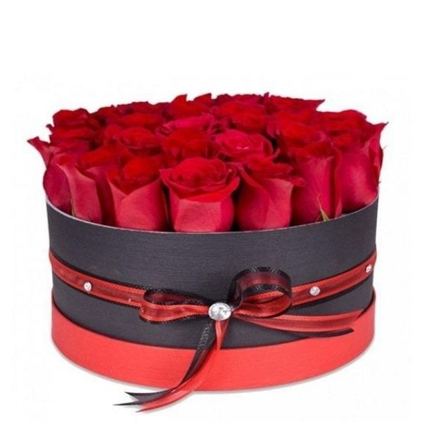 21 Red Rose Gift box