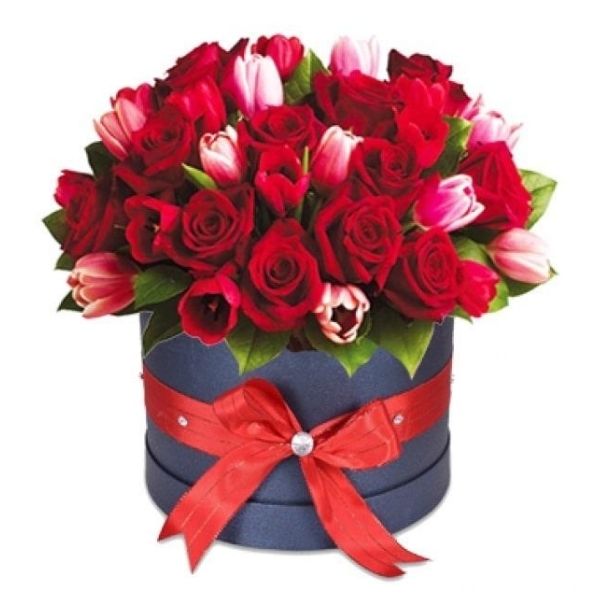 Roses and Tulips  PRE-ORDER 1DAY In Advance