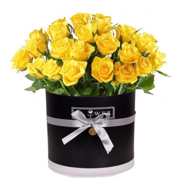 24 Yellow Roses
