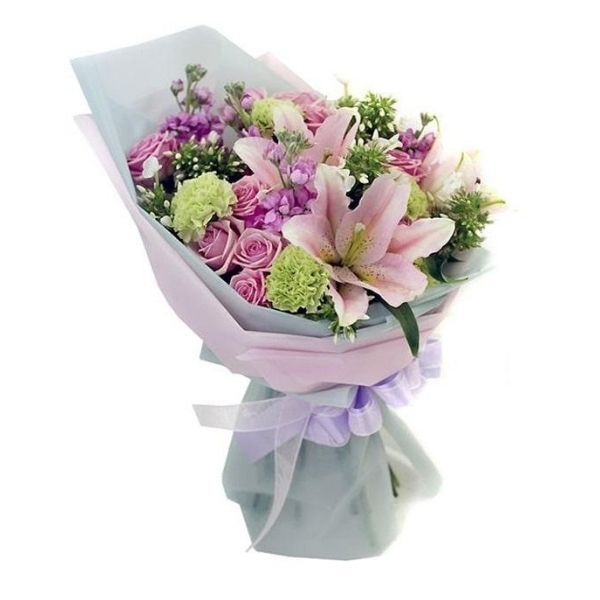 Classic pinks & Purple