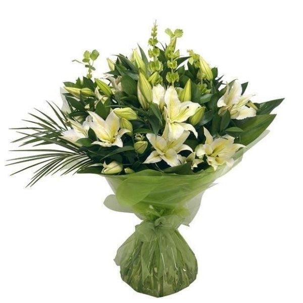 Wonderfully White Hand-tied