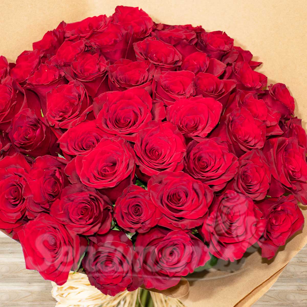Romantic Red Roses Hand Bouquet