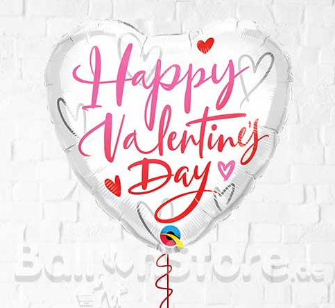 Valentine Helium Balloon 18inches